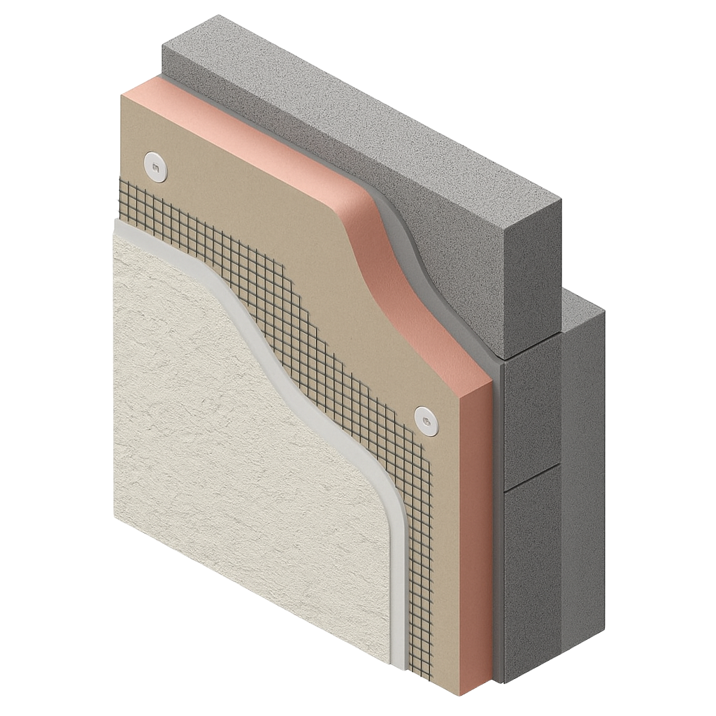 Diagram External Wall Insulation