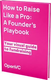 The Startup Fundraising Playbook book cover.