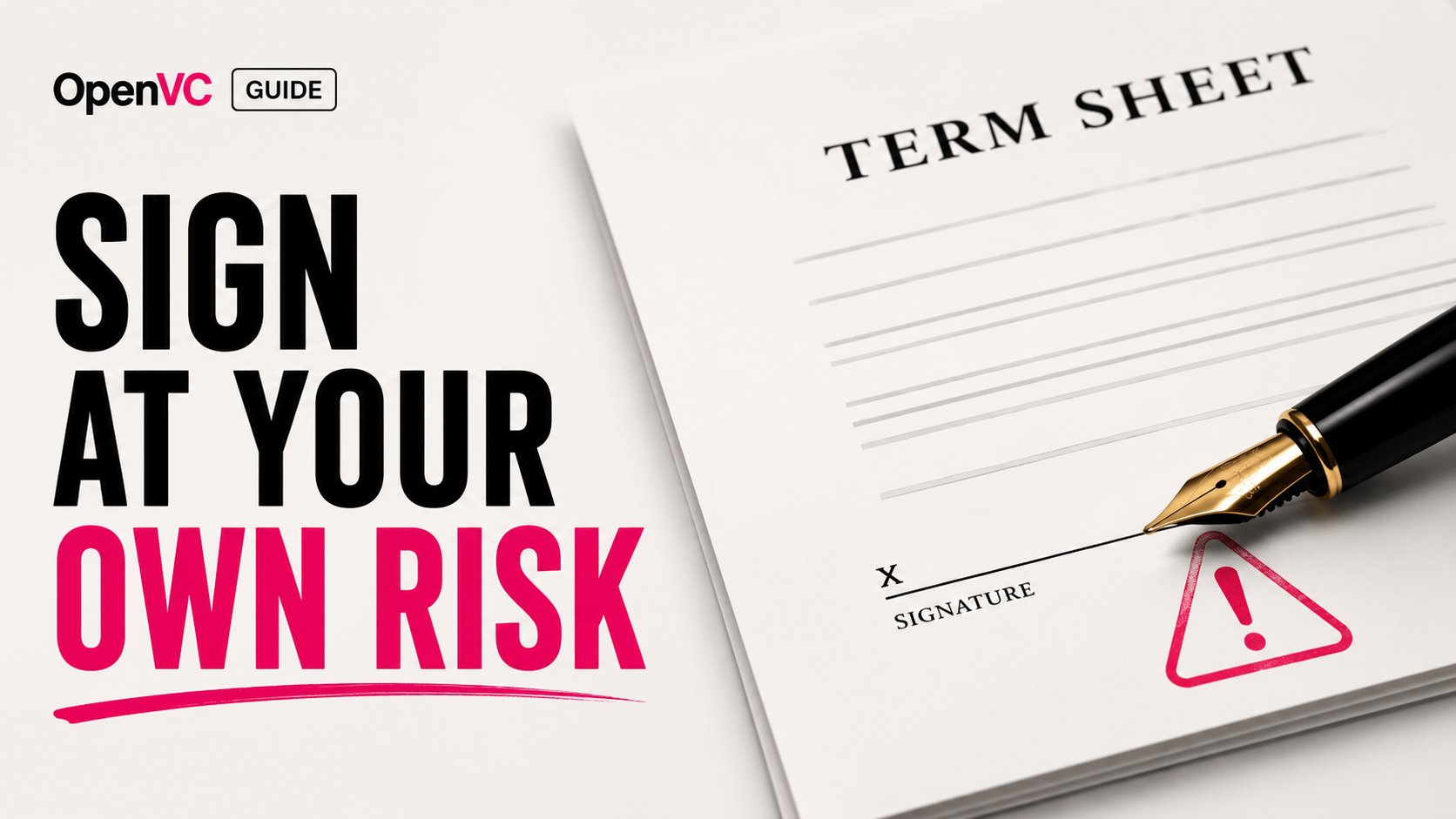 12 dirty clauses in VC term sheets