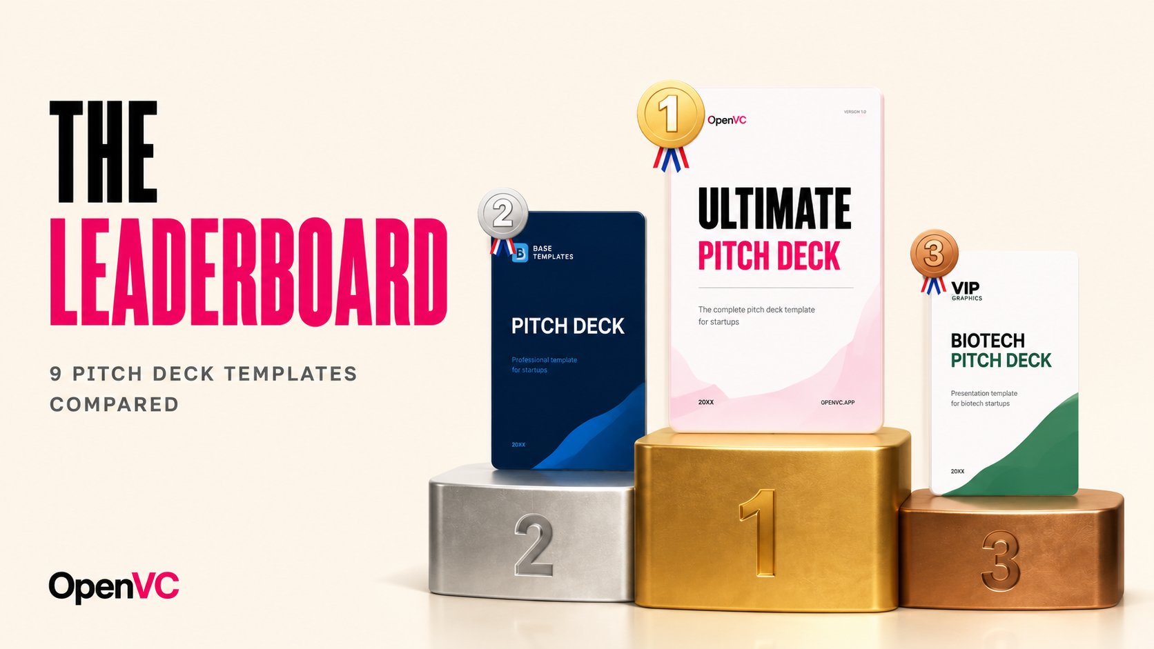 Pitch deck for startups - 9 templates compared