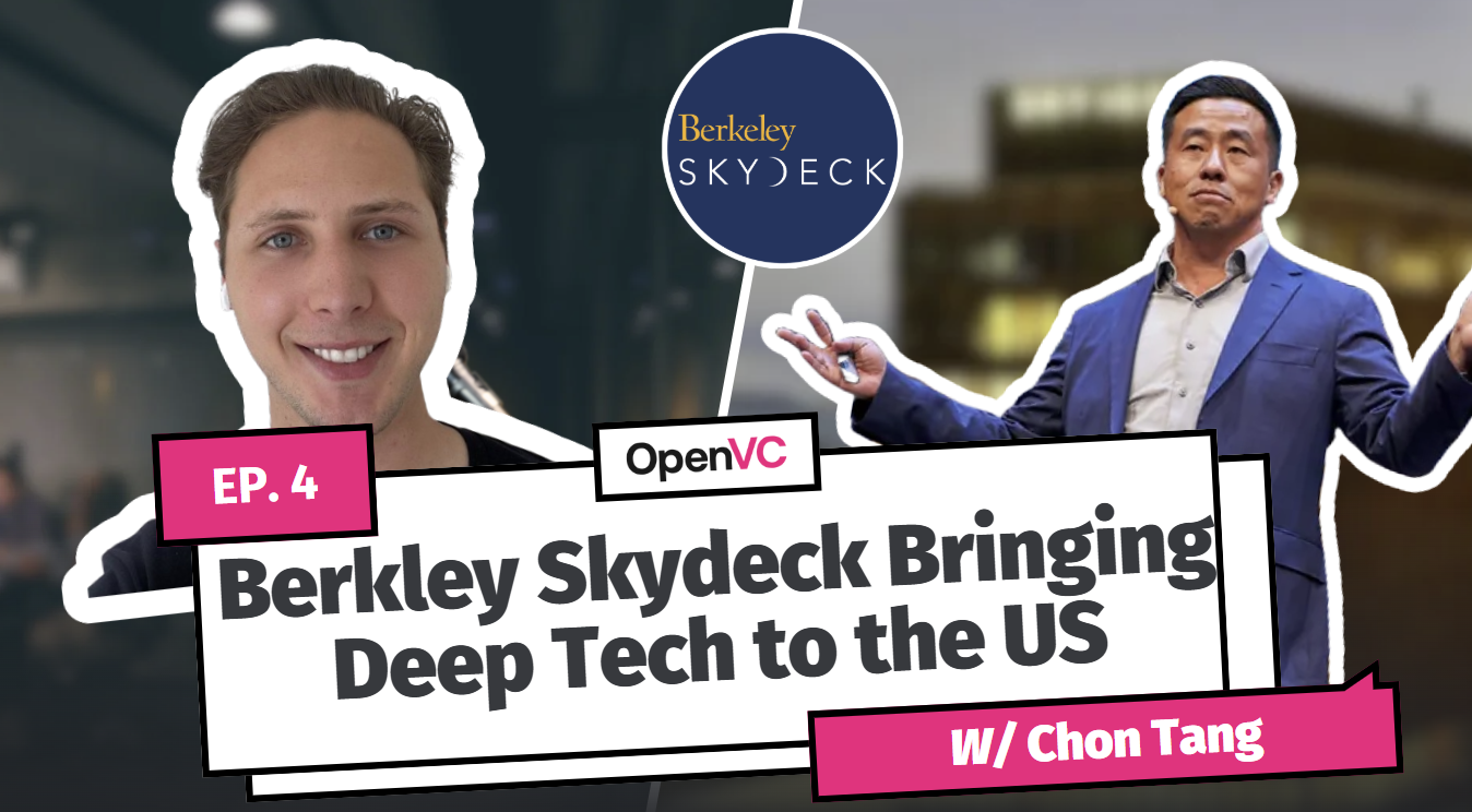 Berkeley Skydeck's Chon Tang on Founders, VCs and Deep Tech in the US