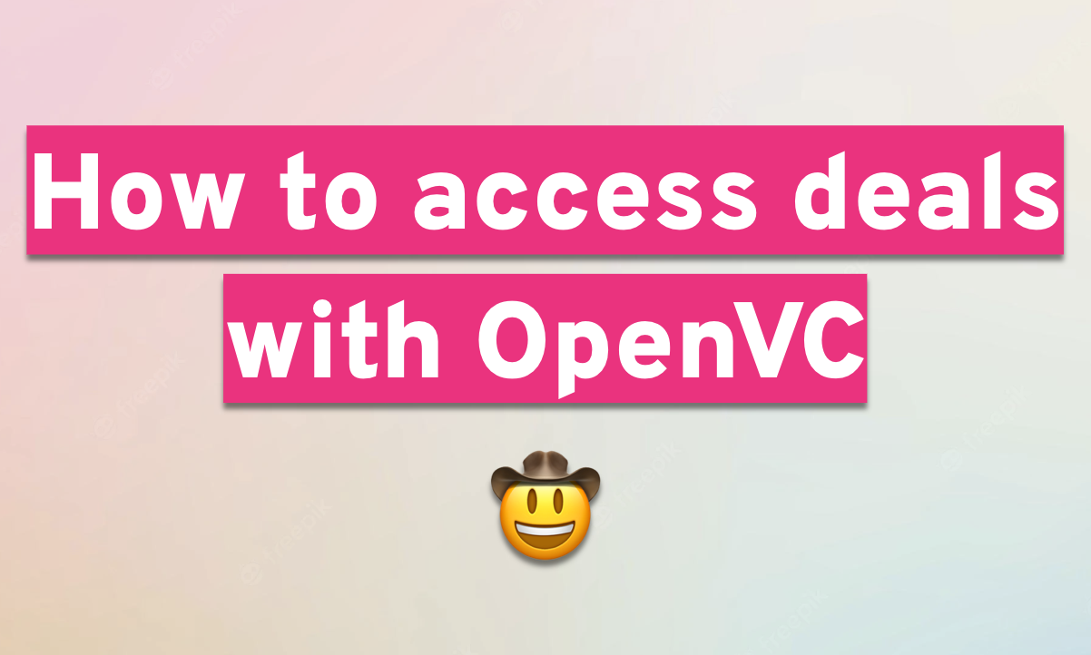 How to access deals with OpenVC