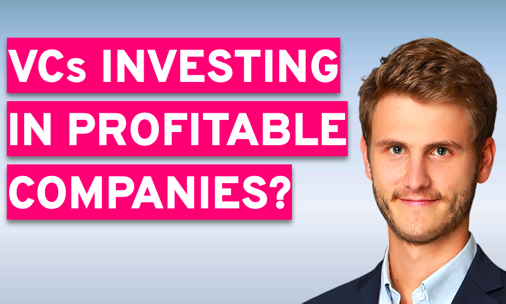 VC's new frontier: investing in profitable companies?