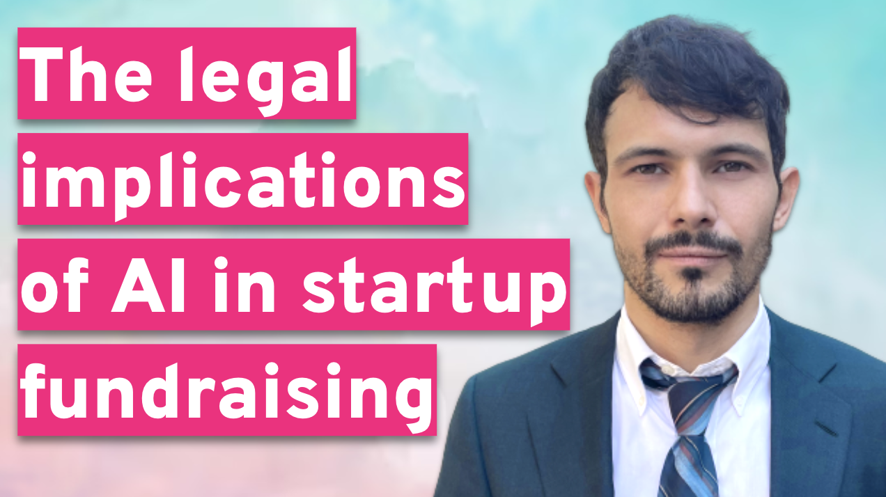 The legal implications of AI in startup fundraising: a Memorial Day 2023 story