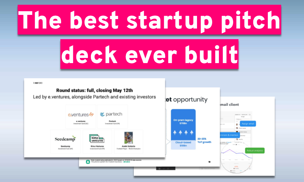 The best startup pitch deck ever built
