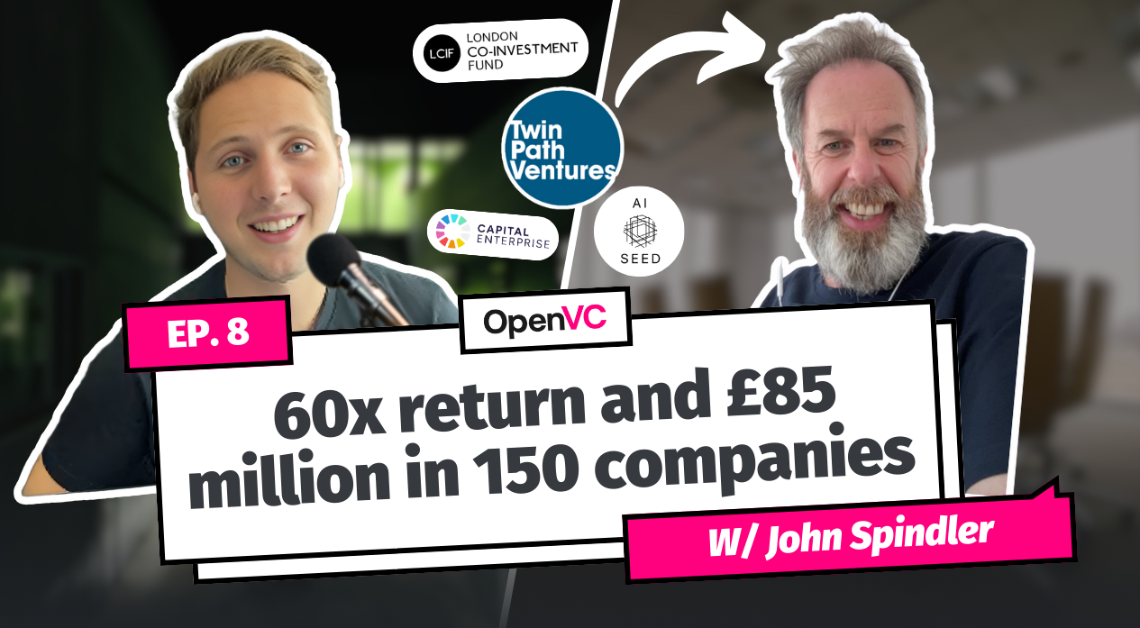 Co-founder at Twin Path Ventures: John Spindler (& ex co-founder of London Co-Investment Fund)