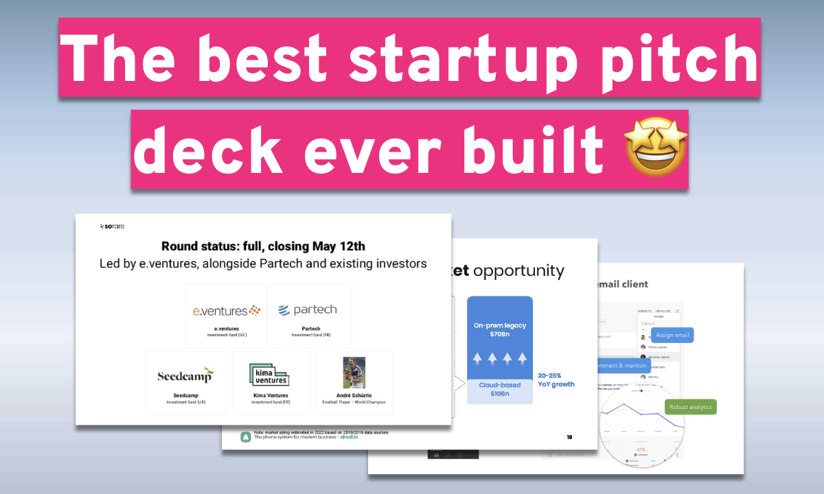 The best startup pitch deck ever built