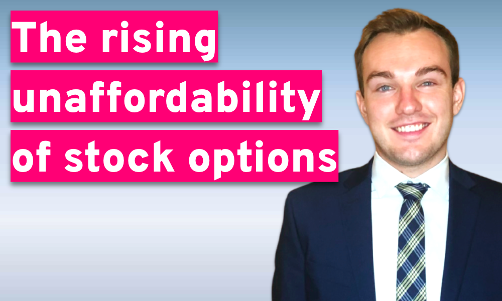 The Rising Unaffordability of Stock Options 
