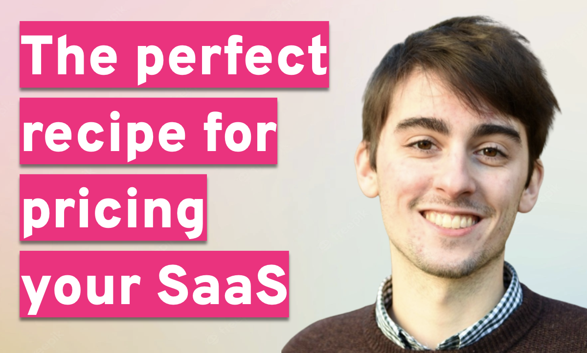 The perfect recipe for pricing your SaaS offering