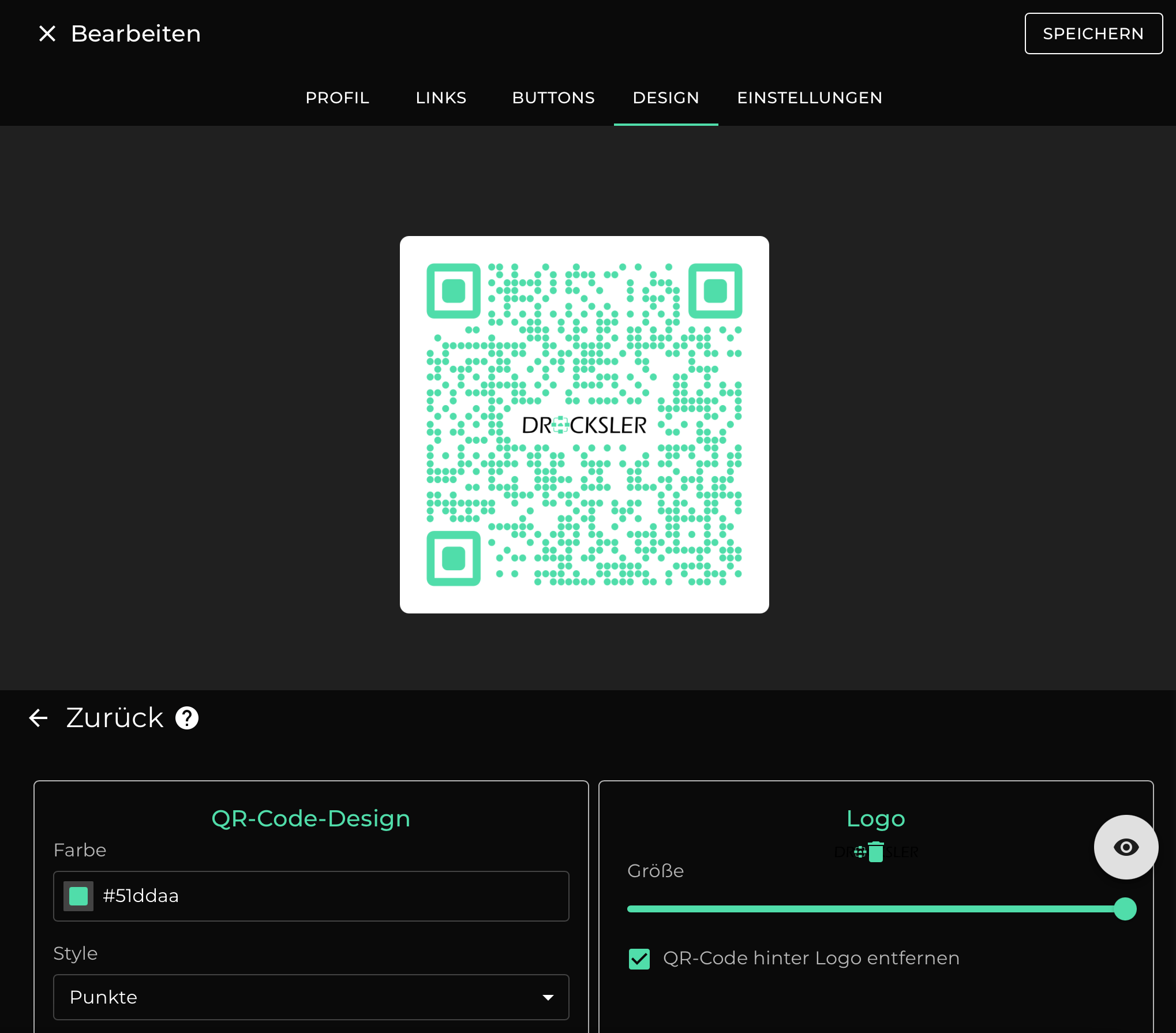 QR-Code individuell gestalten