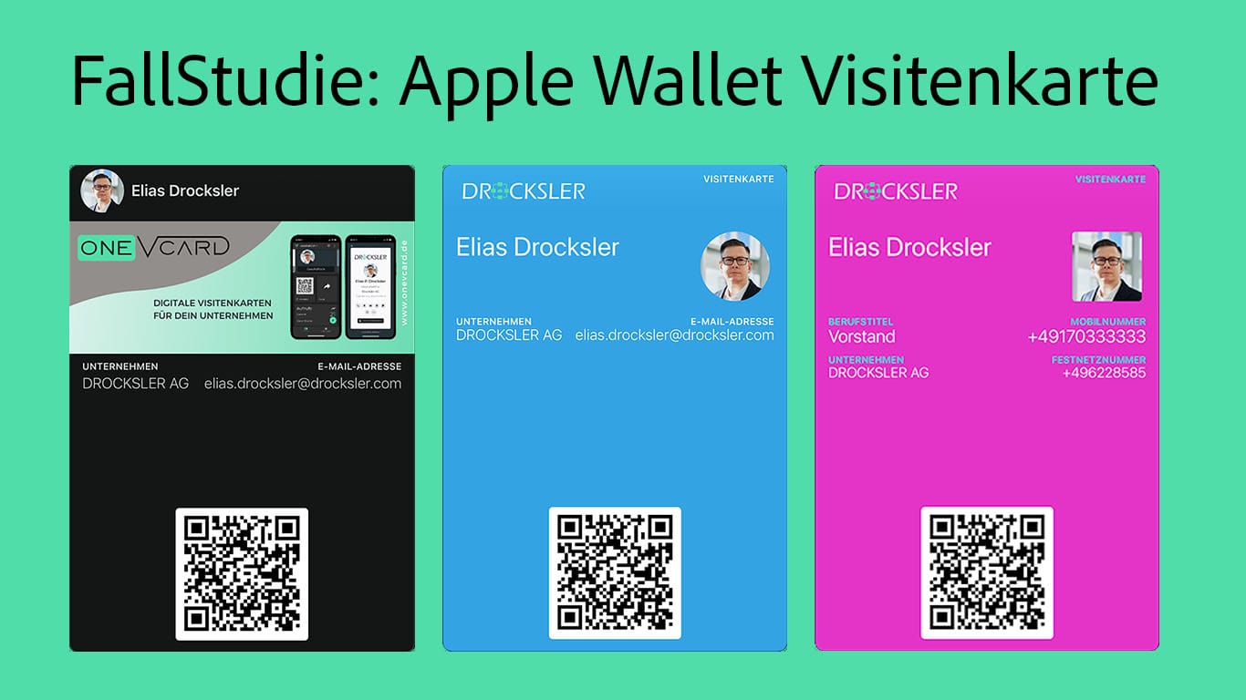 Fallstudie: Innovexa Solutions setzt auf digitale Visitenkarten im Apple Wallet mit oneVcard Teams Enterprise