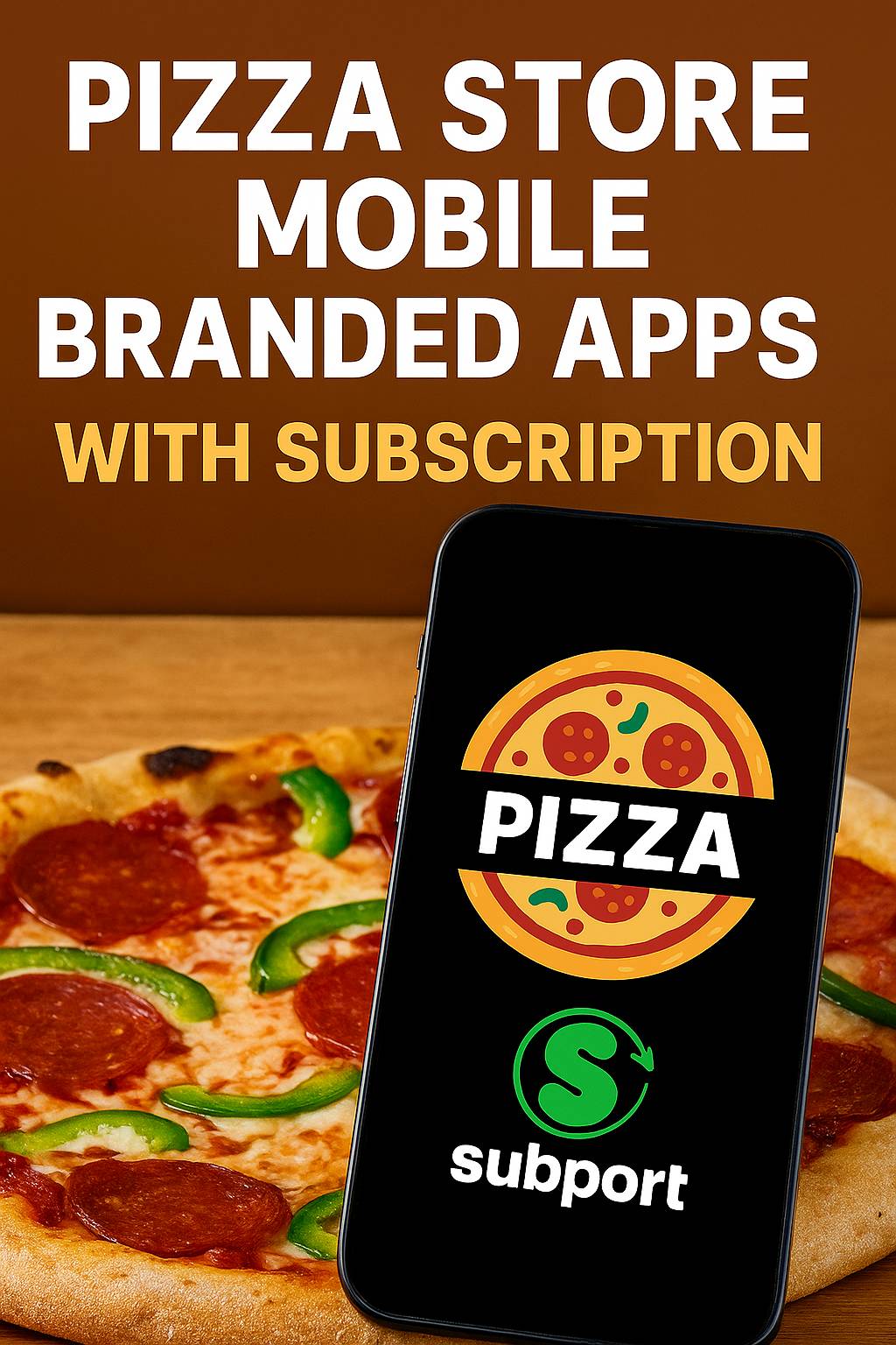 Pizza Store Mobile Branded Apps with Subscription