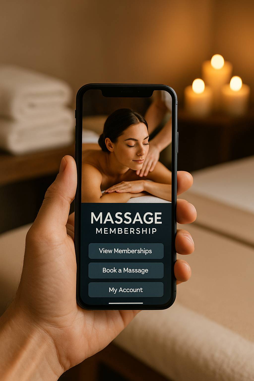 Massage Membership and Subscription Mobile App