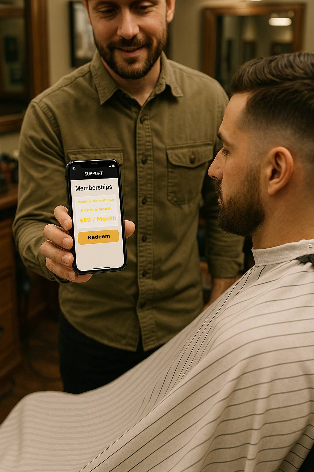 Barber Shop Membership and Subscription Mobile App