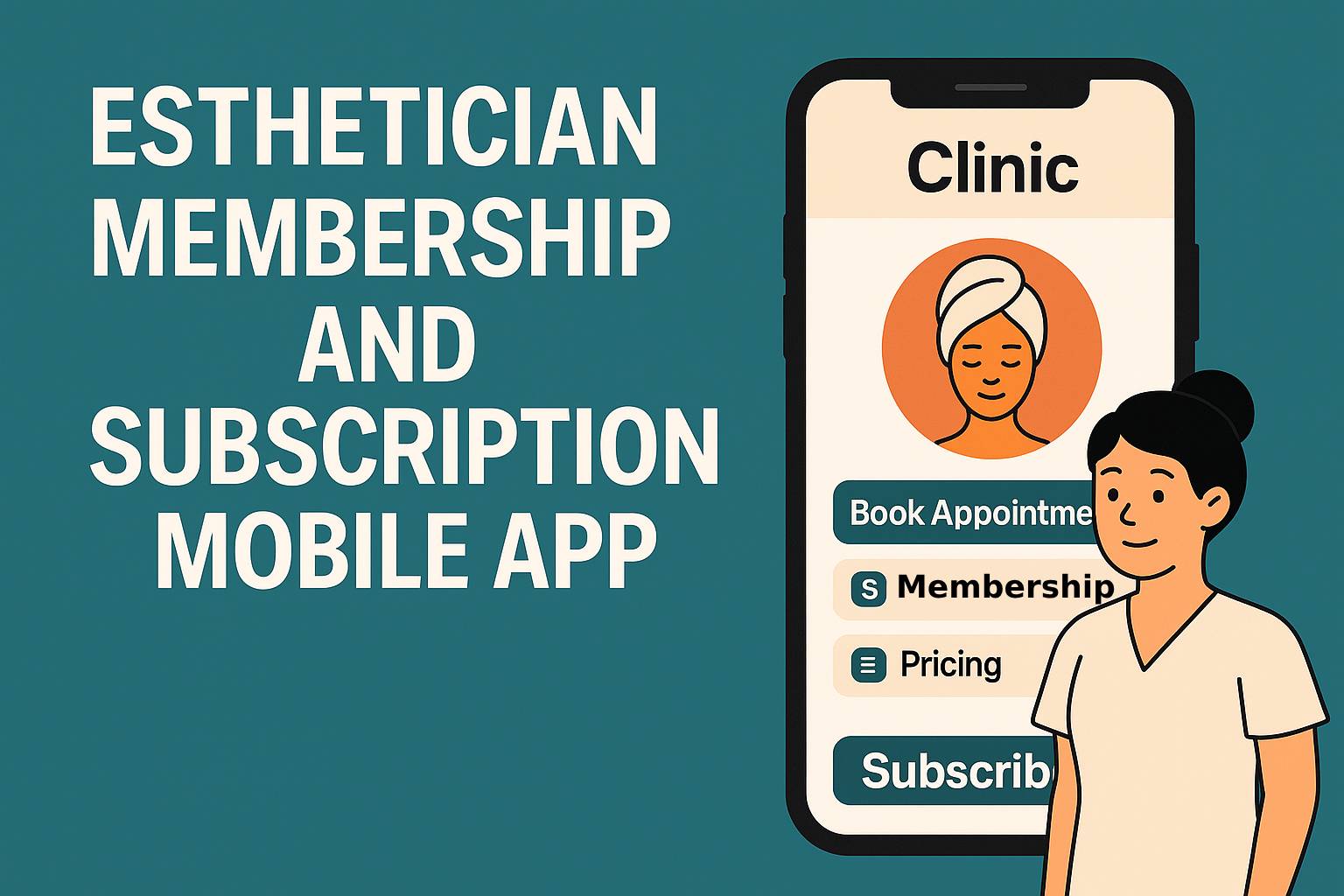 Estheticians (Skin Care) Membership and Subscription Mobile App