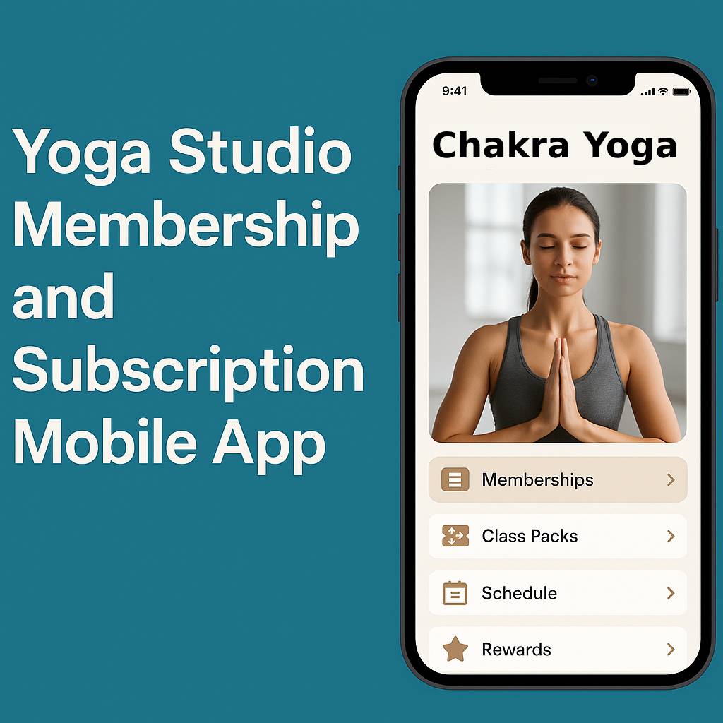 Yoga Studio Membership and Subscription Mobile App