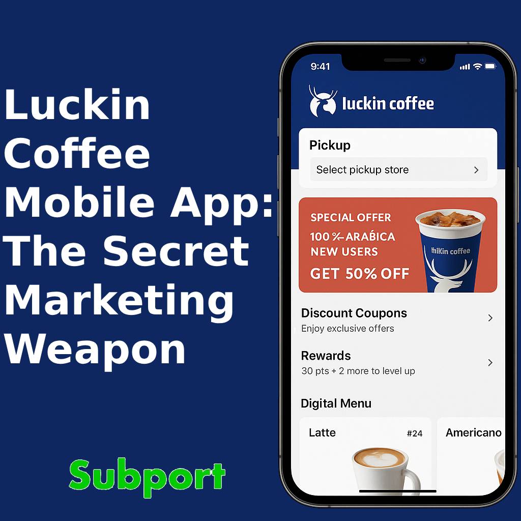 Luckin Coffee Mobile App and Marketing Initiatives