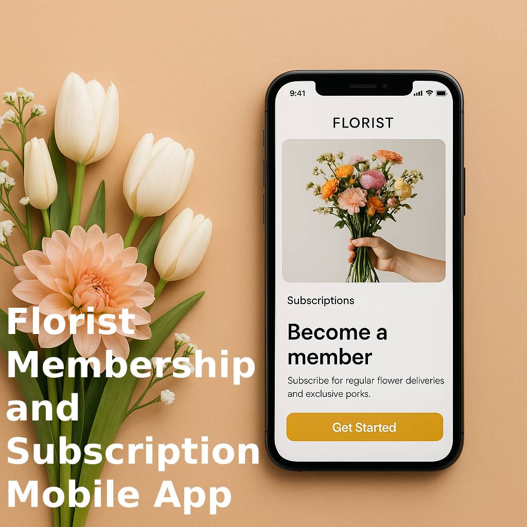 Florist Membership and Subscription Mobile App