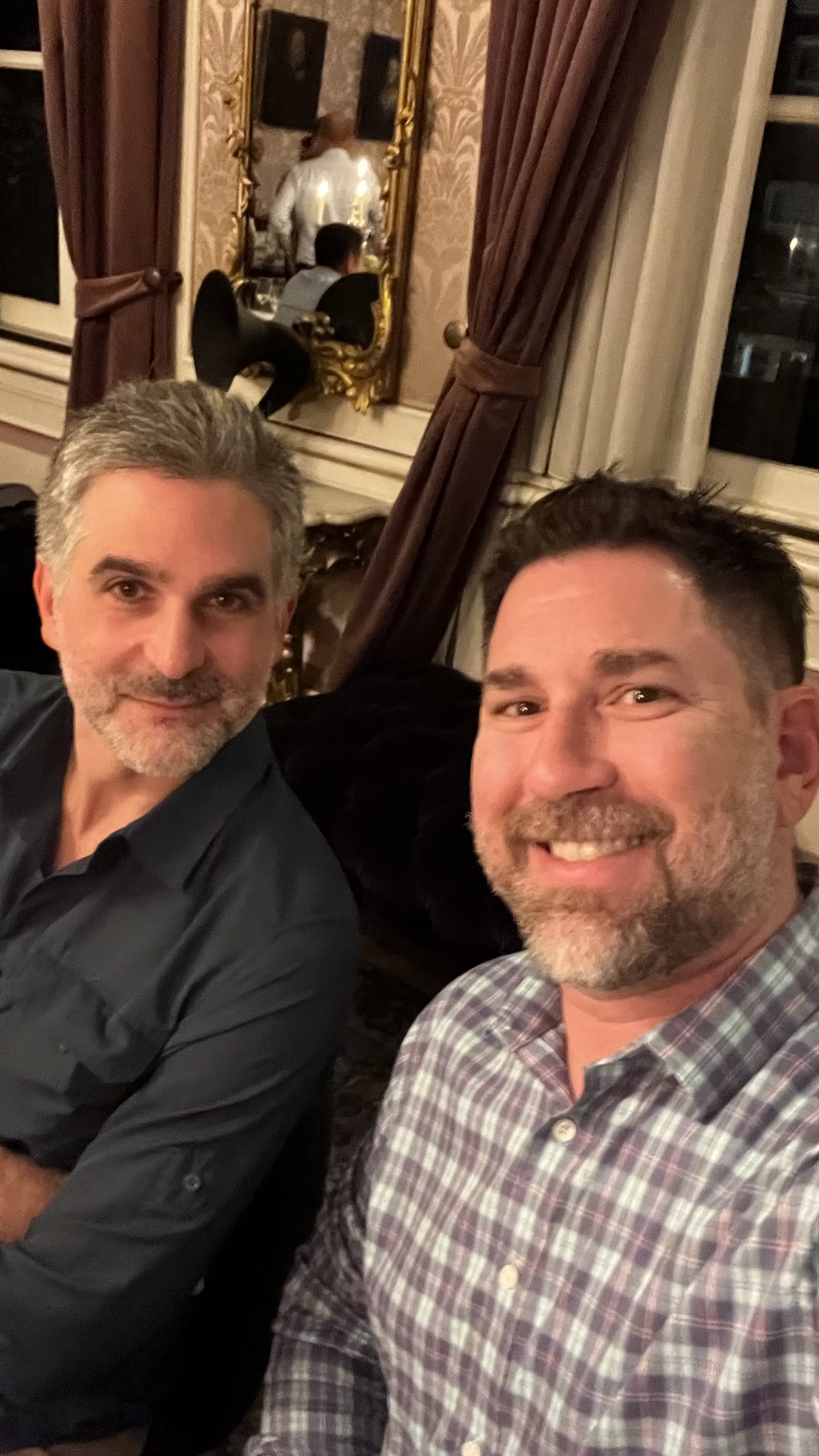An evening conference dinner
