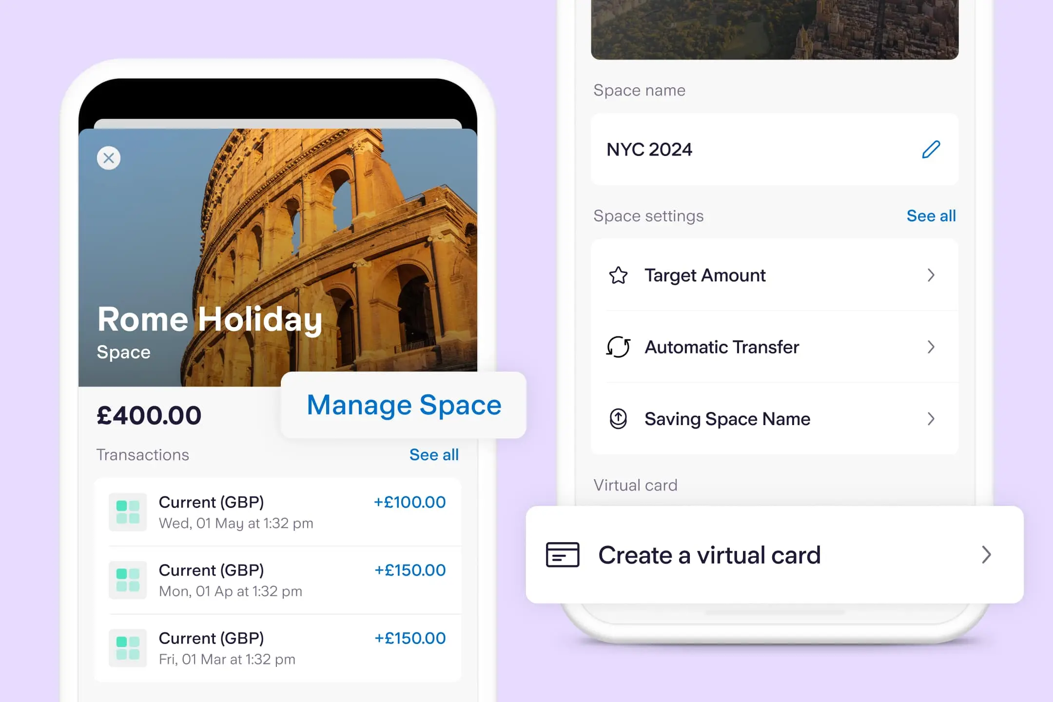 Starling Spaces are very handy for freelancers
