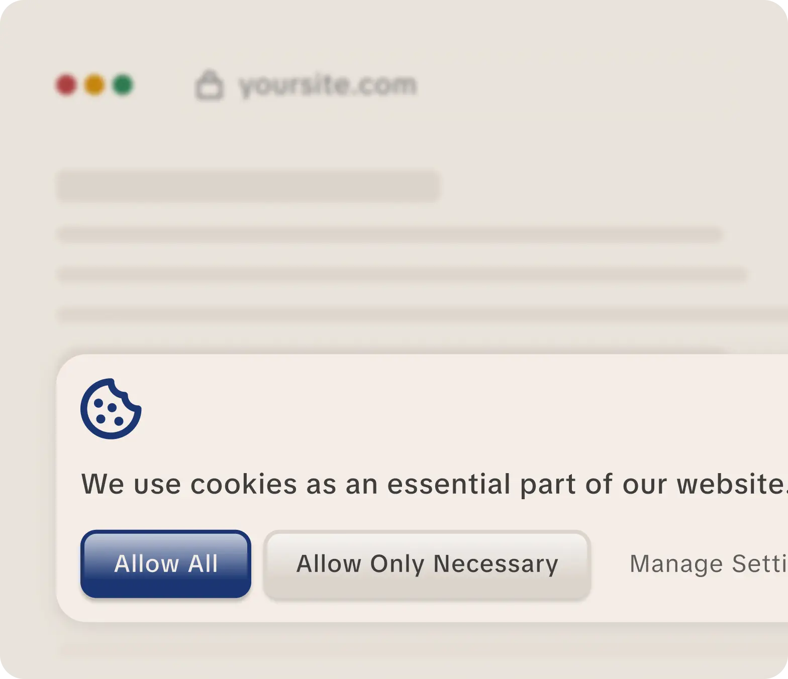 Cookie Consent Banner