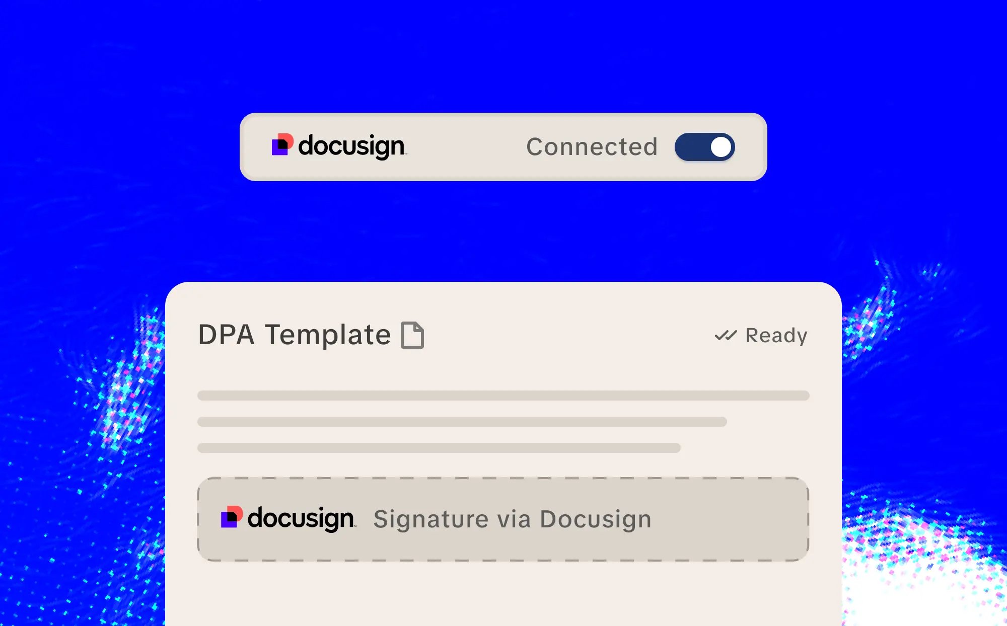 DocuSign DPA signing
