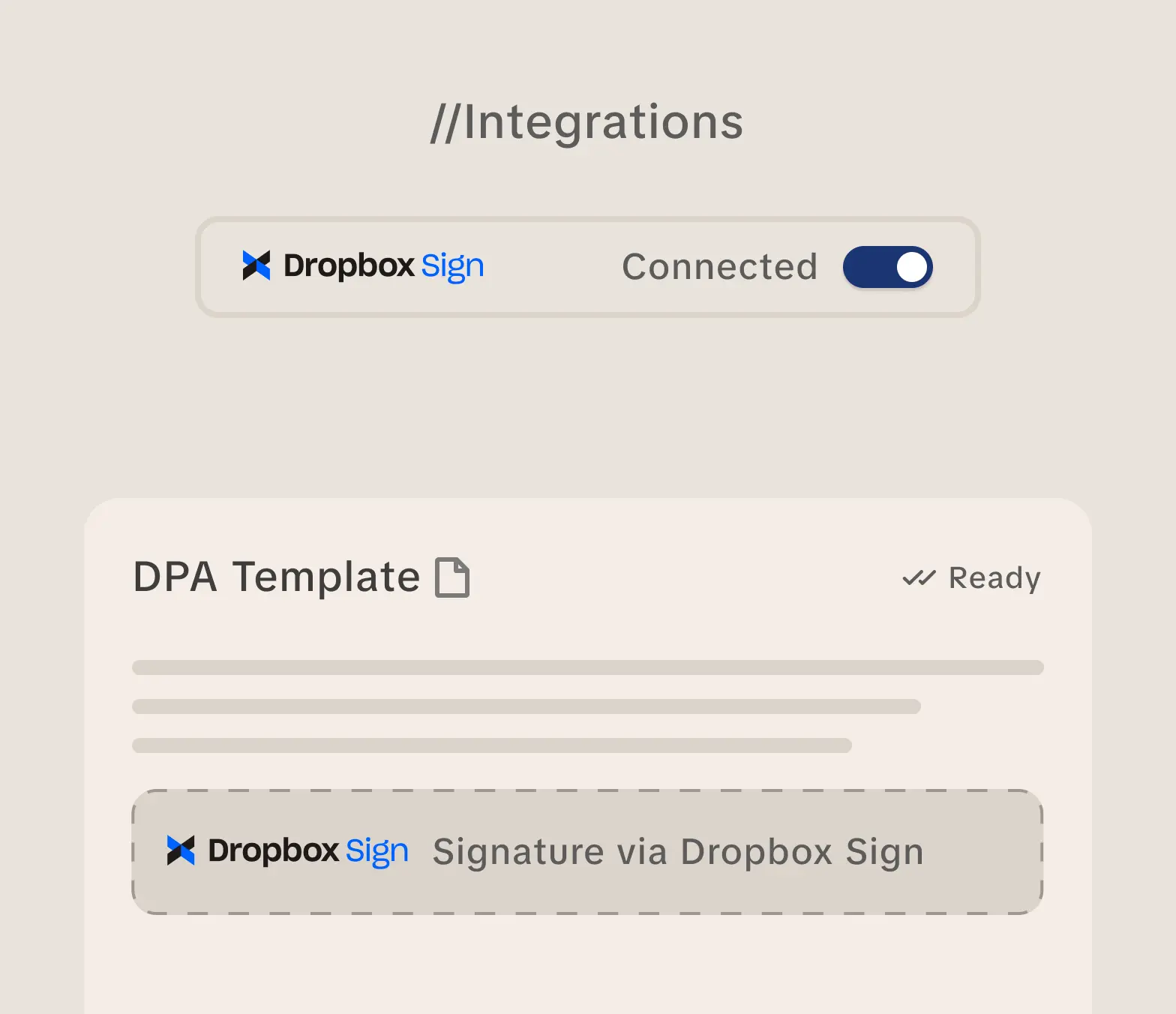 Connect Dropbox