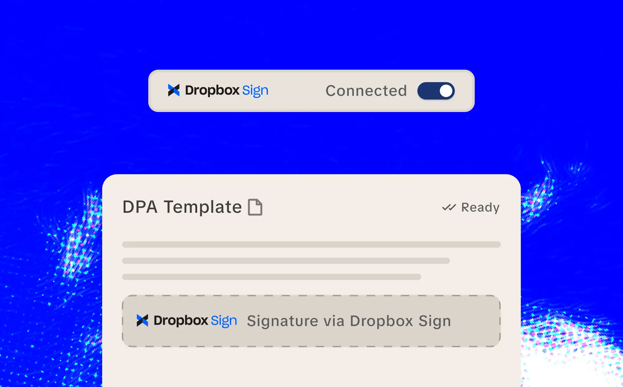 Dropbox DPA signing
