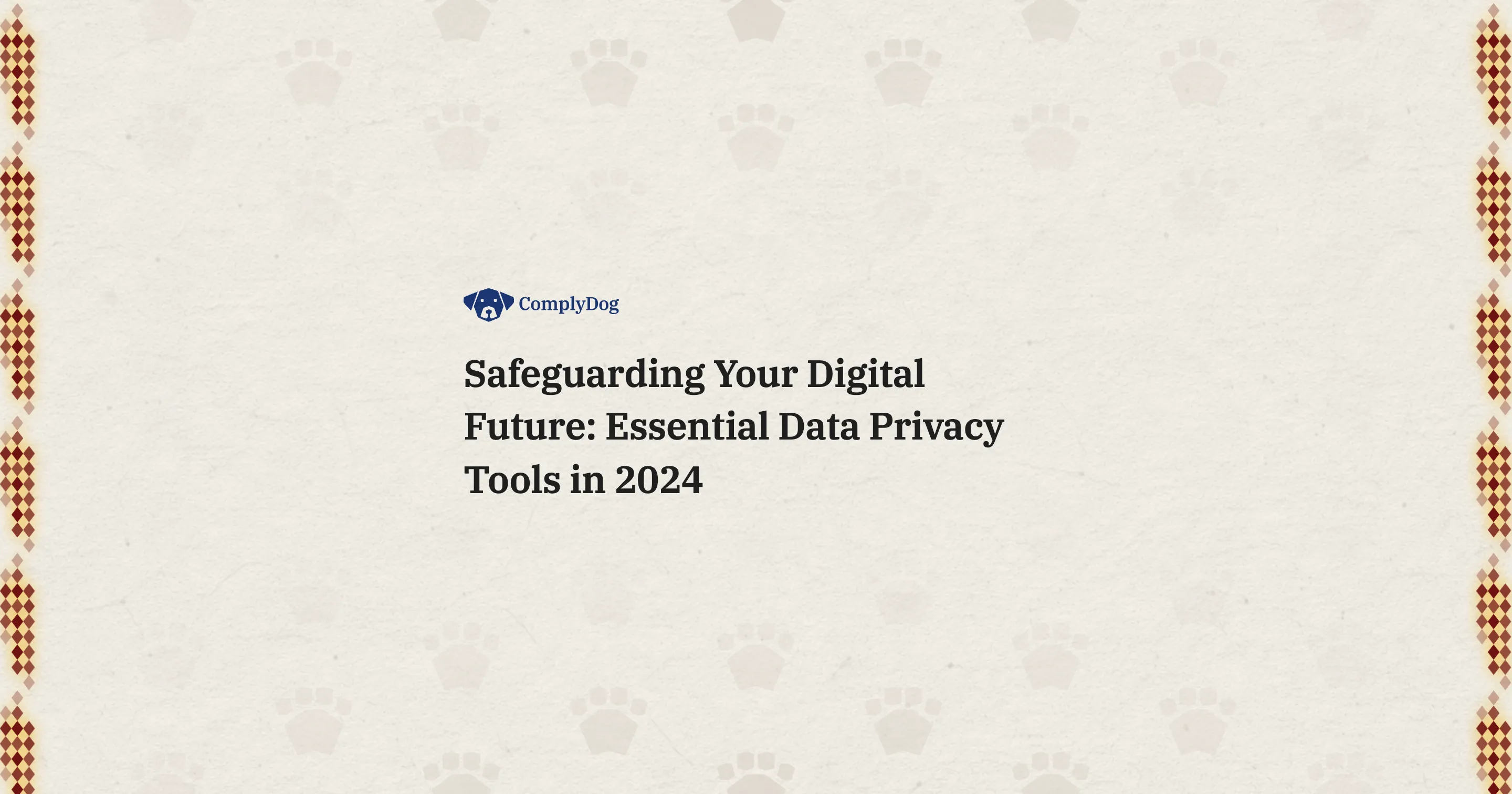 Safeguarding Your Digital Future: Essential Data Privacy Tools in 2024