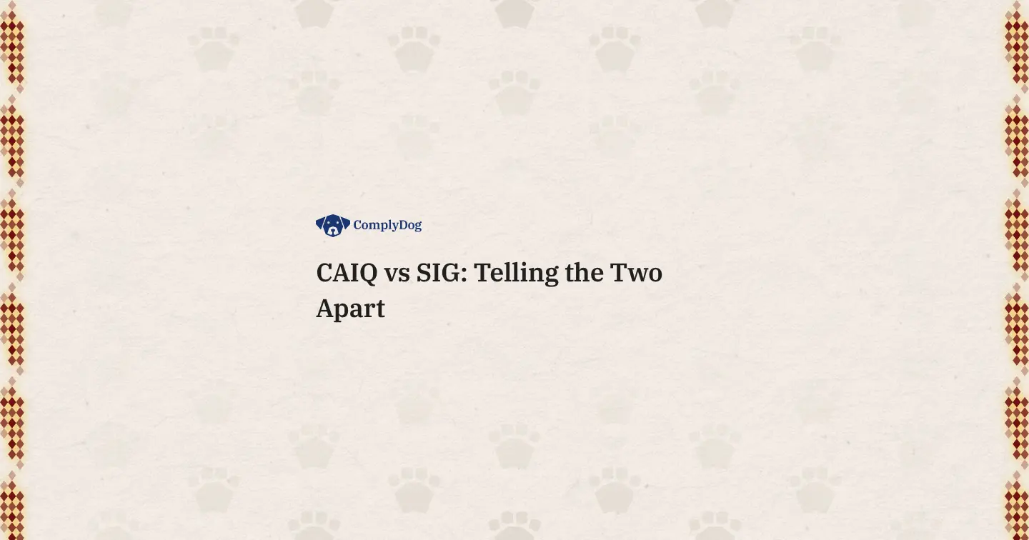 CAIQ vs SIG: Telling the Two Apart