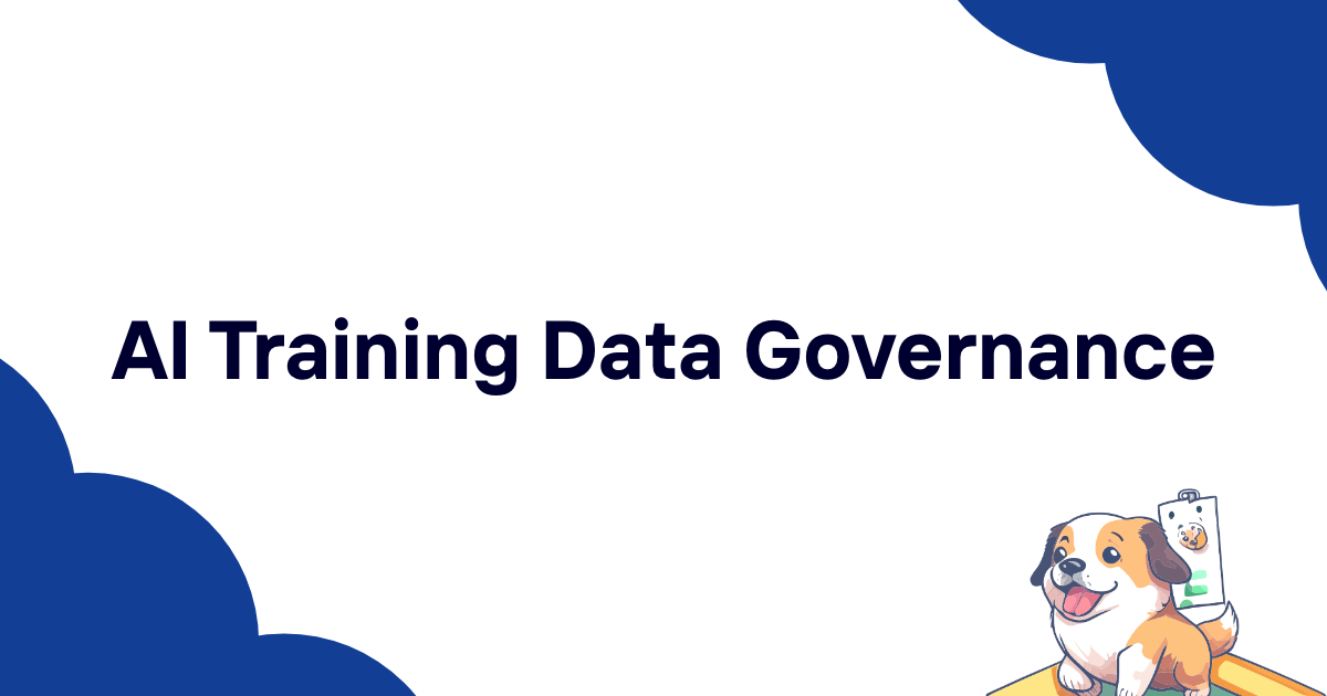 AI Training Data Governance