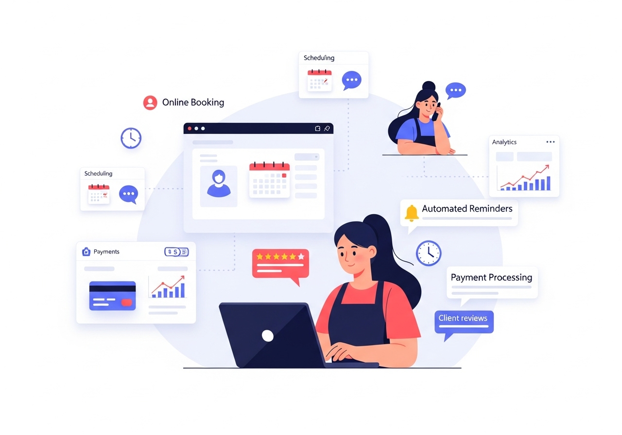 BookyFi Features: Streamline Scheduling, Client Communication, and Payments