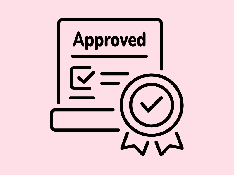 approval certificate