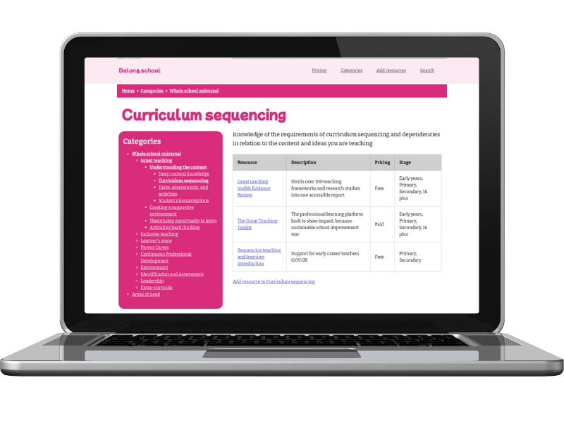 a polaroid photo showing the home page of the Calderdale Local Offer