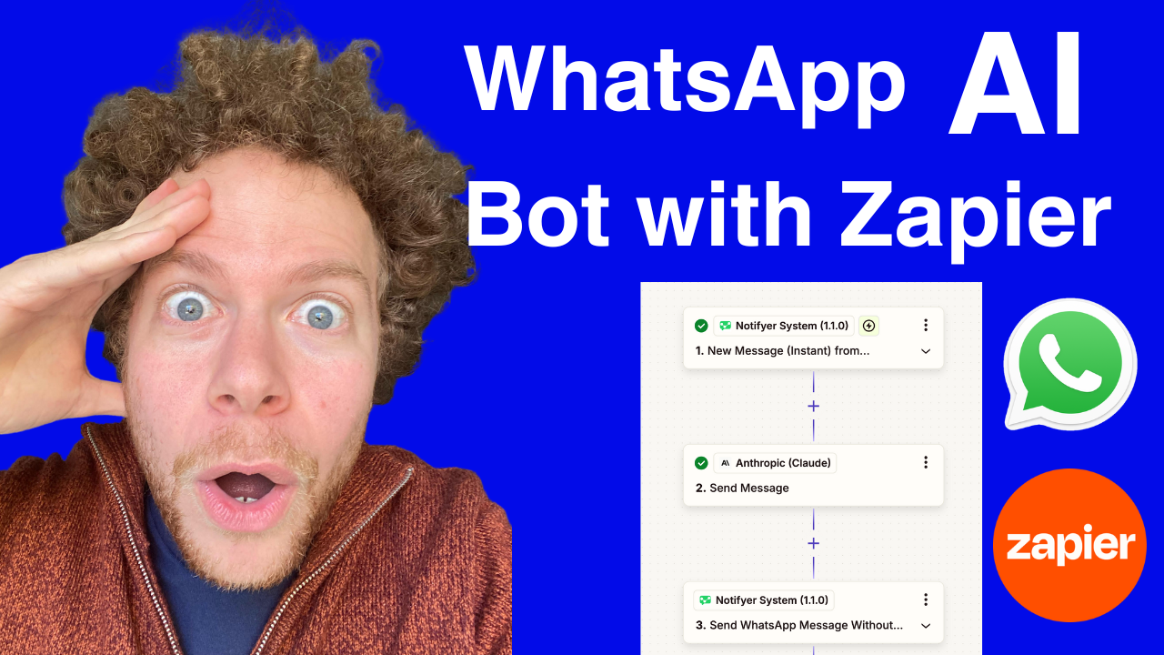 Creating an AI-Powered WhatsApp Chatbot with Zapier: A Complete Guide