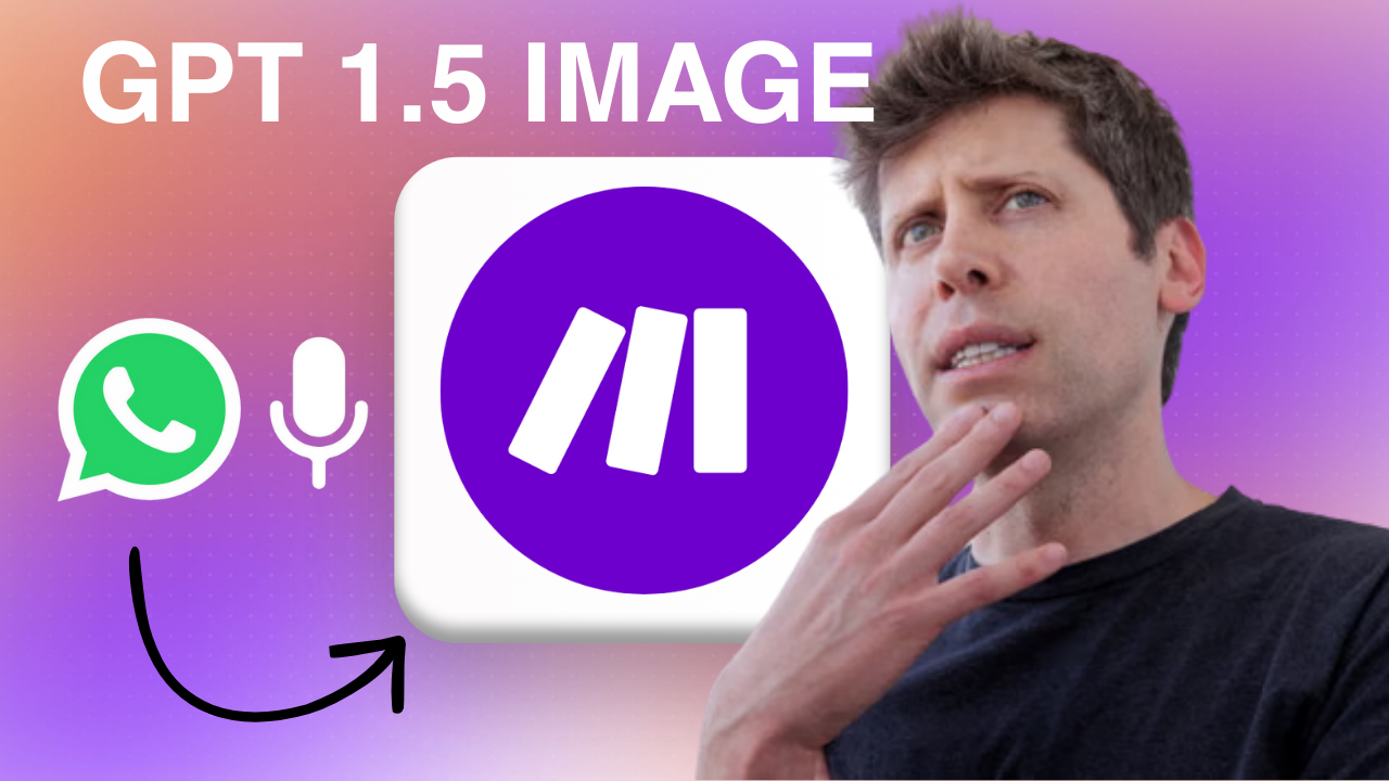 How to Turn WhatsApp Voice Notes into AI-Generated Ad Images (Make.com + GPT 1.5)