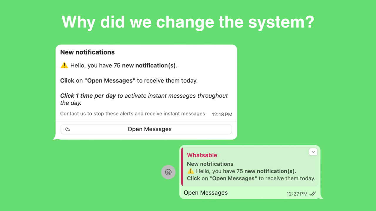Important Update: Changes to Your WhatsAble Notifications
