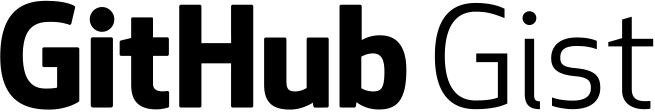 GitHub Gist Logo