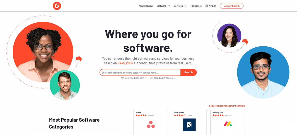 G2 Crowd Software reviews