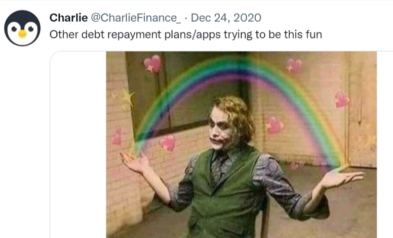 Charlie Finance tweet