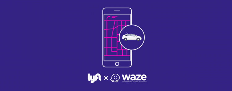 Lyft and Google's Waze Partnership 