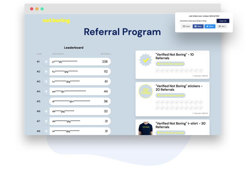 Not Boring referral program