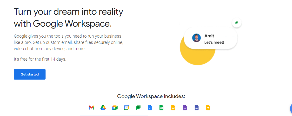 Google Workspace benefits