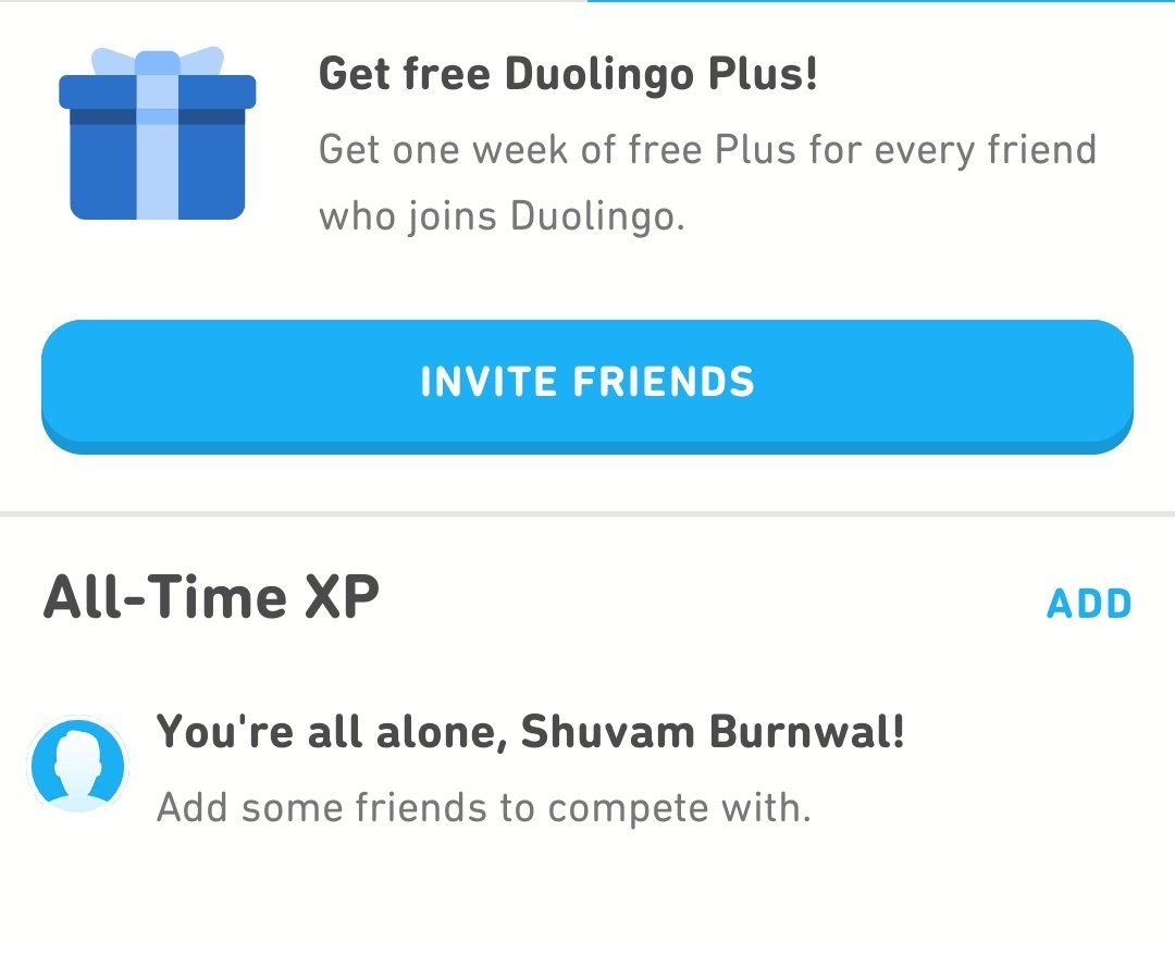 duolingo subscription reward