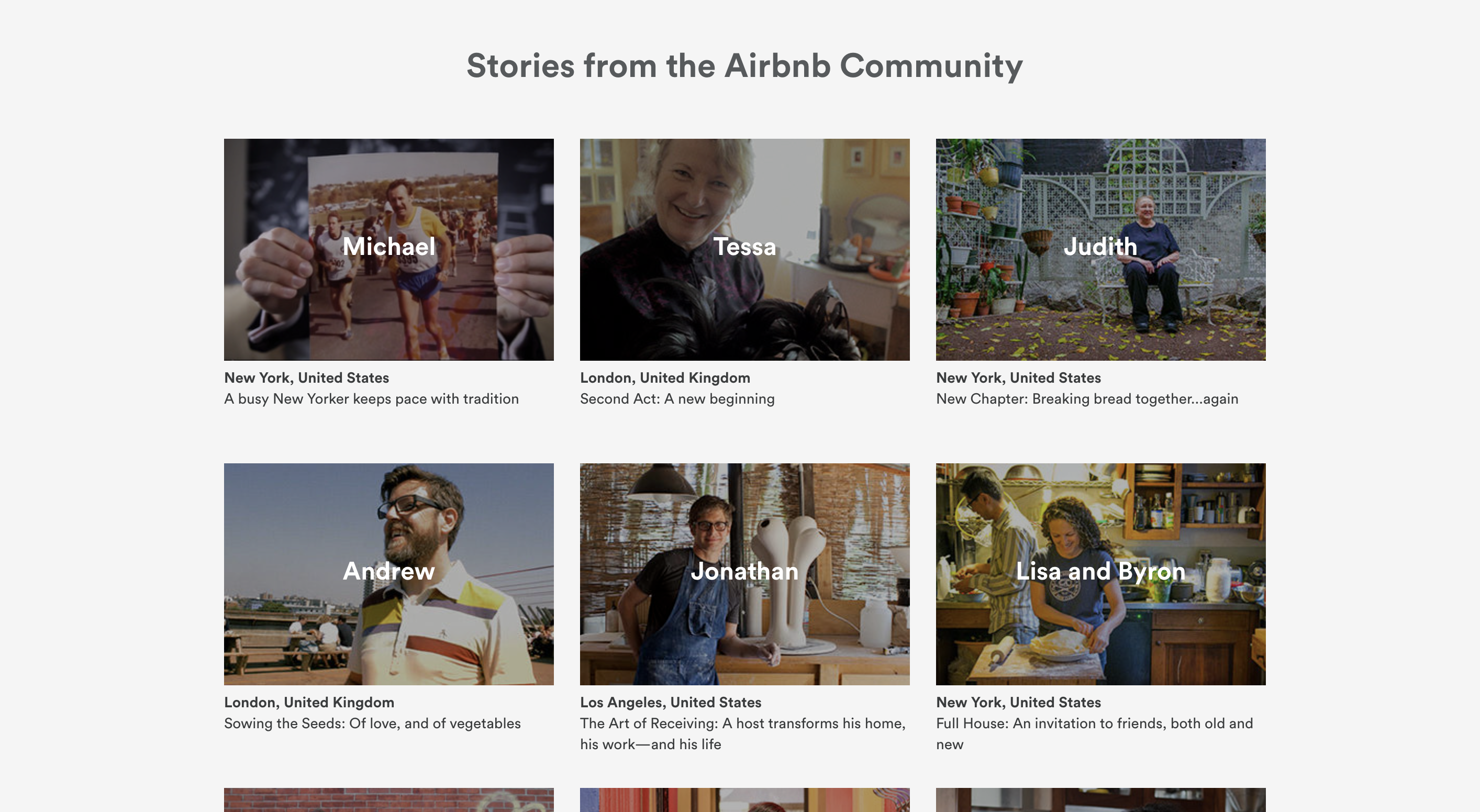 Airbnb brand story