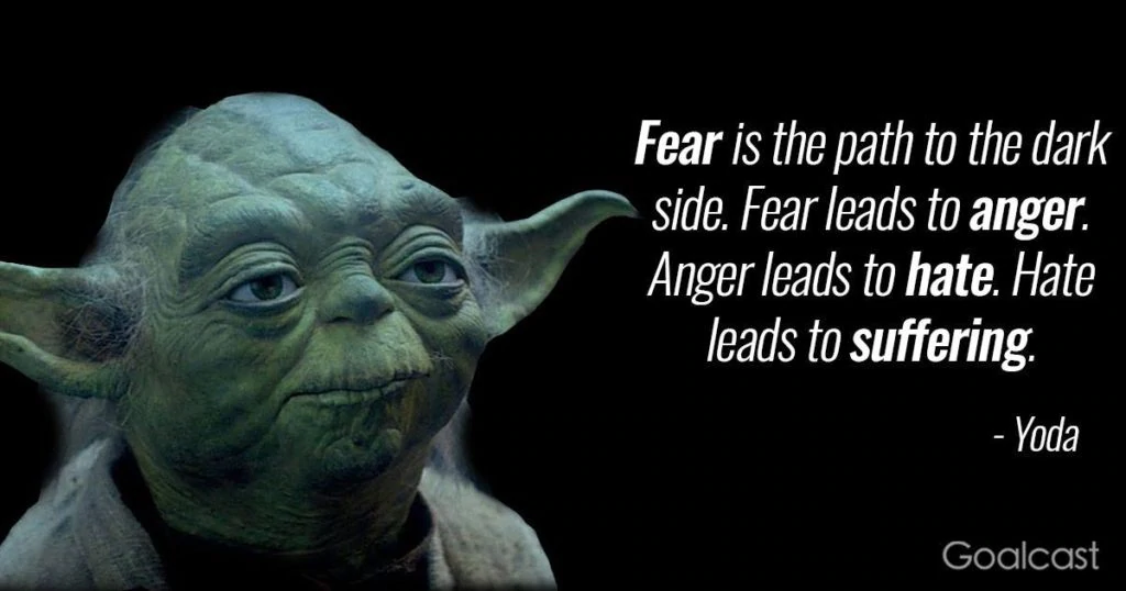 Yoda quote on emotions