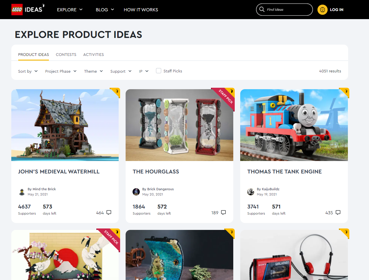 community marketing examples - Lego Ideas