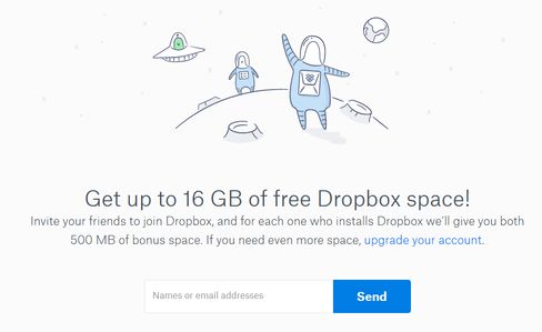 dropbox referral program