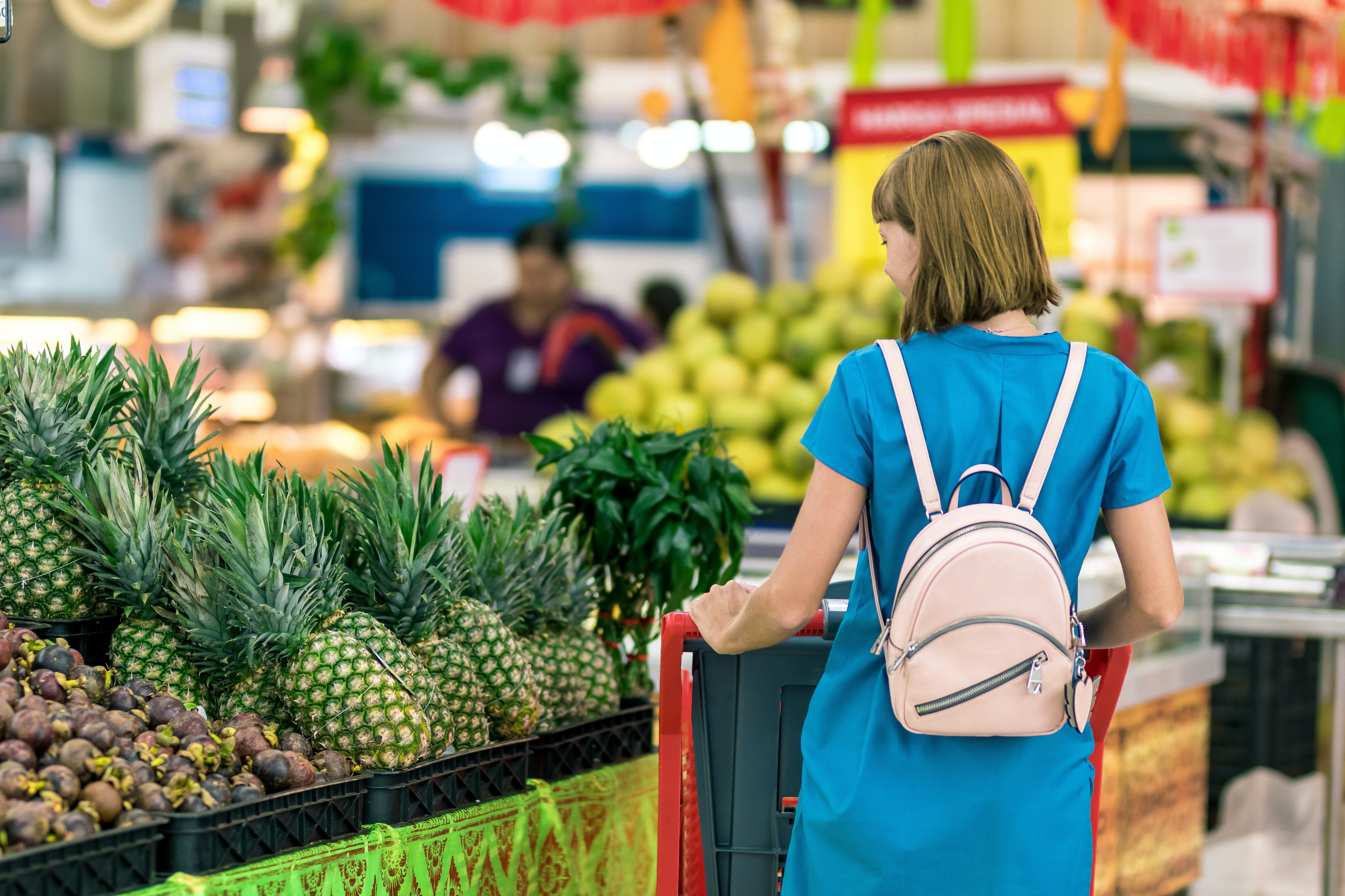 grocery store using the commitment principle