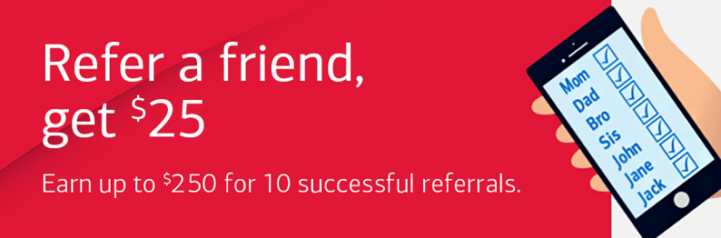 Bank of America referral program